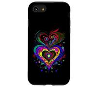 Lenormand Heart Love Oracle Art Design Carcasa para iPhone SE (2020) / 7/8