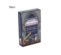 (Lenormand Místico) Baraja de 78 Cartas Thelema Tarot Oráculo Inglés Juego de Cartas para Fiesta Familiar