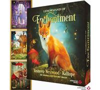 Lenormand of Enchantment - Zauberhafte Orakelkarten im Fantasy-Style: 36 Lenormand-Karten mit Goldschnitt und 208-seitiges Buch