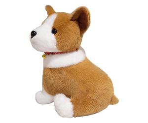 Lenos peluche de peluche, animal relleno de cachorro de perro ultra suave