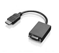 Lenovo HDMI / VGA 0,2 m Negro
