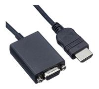 Lenovo HDMI / VGA 0,2 m Negro