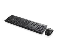 Lenovo 100 wireless keyboard & mouse combo, ambidextrous 1000 dpi mous
