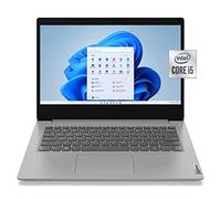 Lenovo 14 Ideapad 3i Laptop, 10ª generación Intel Core i5-10210U, 8GB de RAM, 512GB SSD, 14" Full HD IPS Display, Windows 11, 802.11ac, Platinum Grey, W/Silmarils Accessories
