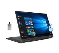Lenovo 2020 Flex 5 2-in-1 14" FHD Touchscreen Laptop Computer, AMD Ryzen 7-4700U Processor, 16GB RAM,1TB SSD, Baklit Keyboard, Dolby Audio, Finger Printer, Win 10, Black, 32GB Snow Bell USB Card