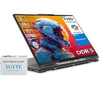 Lenovo 2025 Yoga 7i - Pantalla táctil 2 en 1 para laptop, pantalla táctil plegable FHD+ 360 de 16 pulgadas, convertible Intel Core Ultra 7, 16 GB DDR5 RAM 1 TB SSD + SSD portátil de 512 GB, Windows 11