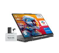Lenovo 2025 Yoga 7i - Pantalla táctil 2 en 1 para laptop, pantalla táctil plegable FHD+ 360 de 16 pulgadas, convertible Intel Core Ultra 7, 16 GB DDR5 RAM 512 GB SSD + SSD portátil de 512 GB, Windows