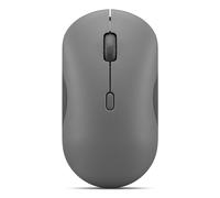 Lenovo Ratón Bluetooth 350 – Silencioso, Ergonómico, Ambidiestro, 3 DPI, Gris Luna