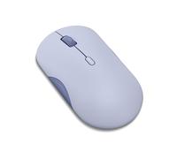 Lenovo 350 - Ratón Silencioso Bluetooth (Óptico Infrarrojo, Ergonómico, Ambidiestro, Botones Programables, Rueda Dinámica, 3 Niveles de dpi, x1 Batería AA, Fácil Cambio a 2 Dispositivos) UVA Meta