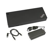 Origin Storage 40AF0135EU base para portátil y replicador de puertos Acoplamiento USB 3.2 Gen 1 (3.1 Gen 1) Type-A + Type-C Carbón vegetal, Rojo