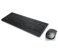 Lenovo 4X30H56803 Combo de teclado y ratón inalámbrico profesional, checo, negro