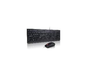 Lenovo 4X30L79921 Essential - Juego de Teclado y ratón con Cable, Color Negro