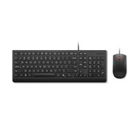 Lenovo 4X31R64400 tastiera Mouse incluso Universale USB Inglese US Nero (Keyboard Mouse Included - Universal Usb Us English - Black - Warranty: 12M) - Versione UK