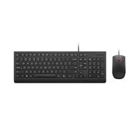 Lenovo 4x31r64409 teclado ratón incluido universal usb danés negro