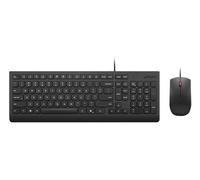Lenovo 4x31r64409 teclado ratón incluido universal usb danés negro