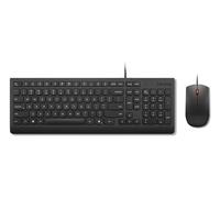Lenovo 4x31r64414 teclado ratón incluido universal usb alemán negro
