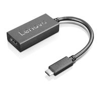 Lenovo 4X90R61022 adaptador de cable de vídeo 0,24 m USB Tipo C HDMI tipo A (Estándar) Negro