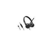 Lenovo 4XD1K18260 auricular y casco Auriculares Alámbrico Diadema Música/uso diario USB tipo A Negro