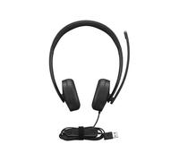 Lenovo 4XD1P83425 auricular y casco Auriculares Alámbrico Diadema Llamadas/Música USB tipo A Negro