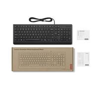 Lenovo Essential Wired Keyboard (Black) - Spanish 172 (Cable)