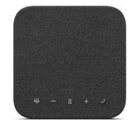 Lenovo Wireless Speakerphone 6000 Wireless Bluetooth 5.3 8 Beamforming Micrófonos Cancelación de Ruido AI, Microsoft Teams, Negro