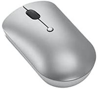 Lenovo Ratón Inalámbrico 540 USB-C Compacto - Receptor USB, Sensor Óptico, 2.4 GHz, Indicador LED, hasta 2400 dpi, Batería Superior A 12 Meses, 4 Botones, Diseño Ambidiestro, Color Gris Nube