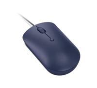 Lenovo 540 USB-C - Ratón de computadora con conexión por Cable para PC, portátil, computadora con Windows o Chrome OS, diseño ambidiestro, 4 Botones, tamaño Compacto, Color Azul Abismo