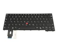 Lenovo 5N21M38156 Teclado Original (alemán) Negro/Negro con retroiluminacion y Mouse-Stick para ThinkPad T14 G5 (21ML/21MM), L14 G5 (21L1/21L2)