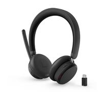 Lenovo 6550 - Headset - On-Ear - Bluetooth - kabellos - aktive Rauschunterdr?ckung - Schwarz - Zertifiziert f?r Microsoft Teams (4XD1S19778)