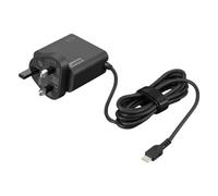 Lenovo 65W USB-C Wall Adapter UK adaptador e inversor de corriente Interior Negro