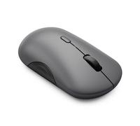 Lenovo 700 - Ratón Silencioso Inalámbrico Multidispositivo (Óptico Infrarrojo, Receptor USB, Bluetooth 5.3 Dual, Ergonómico, Ambidiestro, x1 Batería AA, Fácil Cambio Entre 3 Dispositivos) - Gris