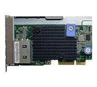 Lenovo 7ZT7A00548 adaptador y tarjeta de red Ethernet 10000 Mbit/s Interno - Accesorio de red (Interno, Alámbrico, PCI Express, Ethernet, 10000 Mbit/s, Verde, Metálico)