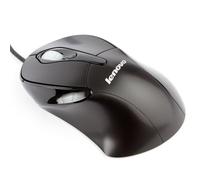 Lenovo A6010 USB Óptico 1000DPI Mano Derecha Negro - Ratón (Mano Derecha, Óptico, USB, 1000 dpi, 130 g, Negro)