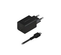 Lenovo Adaptador GAN Nano de 65 W (Carga Rápida PC y Dispositivos Móviles, USB-C, Voltajes de Salida Ajustables, Compacto) Cable 1,8 m - Color Negro