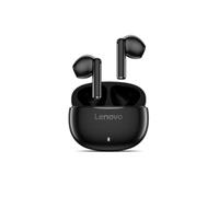 Lenovo Auriculares E310 True Wireless Stereo (Inalámbricos, Sensor Táctil, Puerto Type-C, 10 M Distancia de Transmisión, Cancelación de Ruido Ambiental, Bluetooth 5.3) - Color Negro