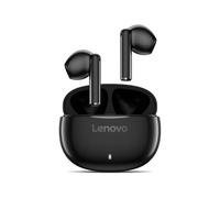 Lenovo Auriculares E310 True Wireless Stereo (Inalámbricos, Sensor Táctil, Puerto Type-C, 10 M Distancia de Transmisión, Cancelación de Ruido Ambiental, Bluetooth 5.3) - Color Negro