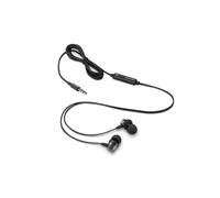 Lenovo Auriculares Lenovo Go con Jack 3,5 mm Auriculares profesionales con cable y conector de 3,5 mm, micrófono integrado y compatibilidad universal para