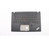 Lenovo C-Cover Portuguese w/Backlit KBD and FPR, Black, W125638588 (KBD and FPR, Black)