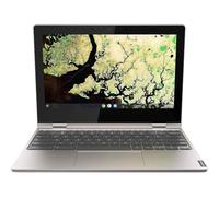 Lenovo C340 11 Chromebook convertible 2 en 1, Intel Celeron N4000, 4 GB de RAM, 32 GB eMMC, pantalla táctil HD de 11,6 pulgadas, Chrome OS, 802.11ac, Bluetooth, gris platino, con accesorios Silmarils