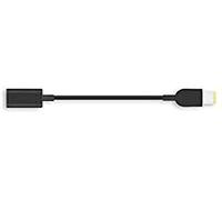 Lenovo Cable USB 3.2 Gen1 (USB 3.0 / USB 3.1 Gen1) USB-C, Conector USB Tipo C, Punta Fina, 0,18 m 4