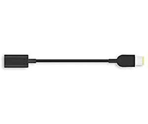 Lenovo Cable USB 3.2 Gen1 (USB 3.0 / USB 3.1 Gen1) USB-C, Conector USB Tipo C, Punta Fina, 0,18 m 4