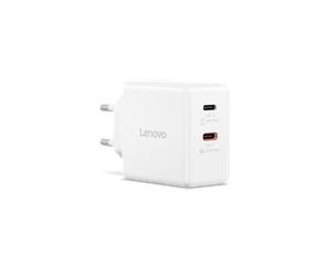 Lenovo Cargador Lenovo Dual USB-C 65 W GaN - G0A6065WEU