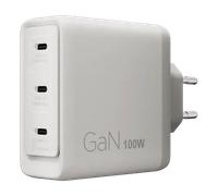 Lenovo Cargador Lenovo GaN USB-C de 100 W y varios puertos - G0A6100SEU