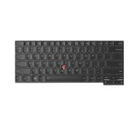 LENOVO CHICONY - Notebook Replacement Keyboard - Backlit - Belgium - FRU, Cru - Tier 2