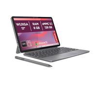 Lenovo Chromebook Duet Gen 9-11" WUXGA Táctil + Lápiz Incluido (MediaTek Kompanio 838, 8GB RAM, 128GB Emmc, ChromeOS) Gris QWERTY + 3 Meses Google AI Pro con Gemini Pro y 5TB