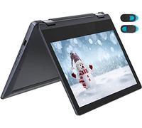Lenovo Chromebook Flex 3 MTK 2 en 1 de 11.6 pulgadas con pantalla táctil Chromebook, MediaTek MT8183 Octa-Core, memoria de 4 GB, memoria flash eMMC de 64 GB + accesorio YSC (azul abismo)