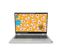 Lenovo Chromebook Laptop 2 en 1, pantalla táctil Full HD de 15.6 pulgadas, Intel Core i3-8130U, 4GB, SSD eMMC de 64 GB, Wi-Fi, lector de tarjetas Micro-SD, Chrome OS, gris