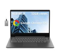 Lenovo Chromebook S330 Laptop de negocios HD de 14 pulgadas, procesador MediaTek MT8173C, gráficos integrados MediaTek, RAM LPDDR3 de 4 GB, eMMC de 32 GB, Wi-Fi 5, cámara web HD, Chrome OS, negro