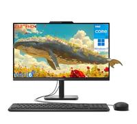 Lenovo Computadora de escritorio todo en uno FHD de 23.8 pulgadas para oficina en casa, procesador Intel de 4 núcleos (Beat i3-1110G4), 32 GB DDR4 RAM, 4 TB PCIe SSD, WiFi 6, Bluetooth, Business AIO