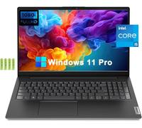 Lenovo Computadora portátil V15 G3 de 15.6 pulgadas 1080p FHD para negocios [Windows 11 Pro], Intel 10-Core i5-1235U de 12ª generación, 24 GB de RAM, SSD PCIe de 1 TB, gráficos Intel UHD, teclado